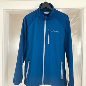 MENS COLUMBIA ASCENDER SOFTSHELL LIGHT JACKET M